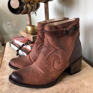Freebird by Steve brown leather boots